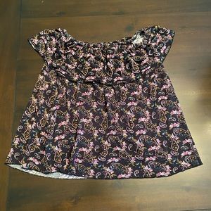 Girls short sleeve blouse